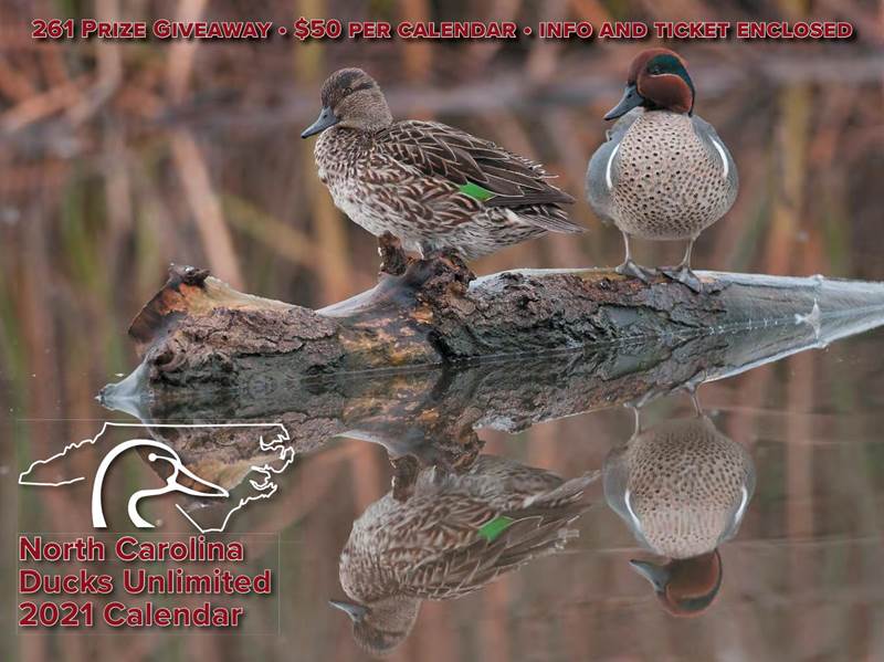 Ducks Unlimited Ducks Unlimited NCDU 2021 Calendar Raffle Array, NC