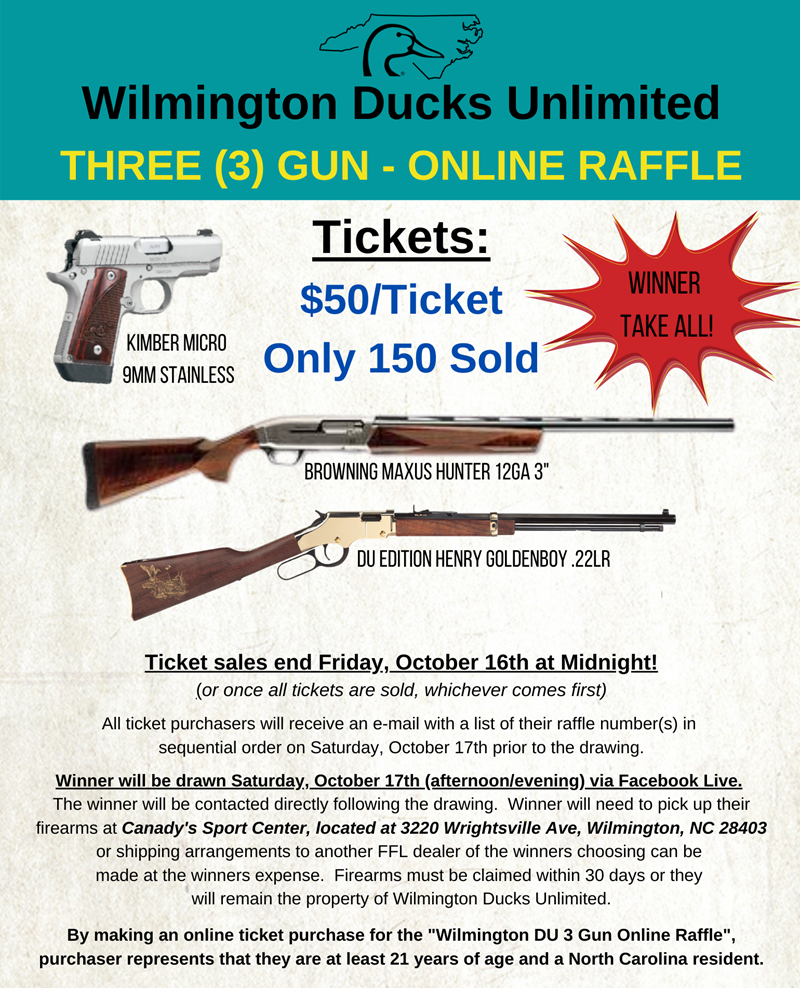 3 Gun Raffle