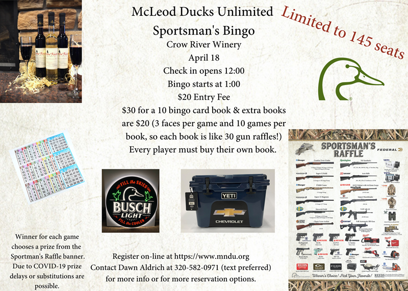 mcleod-ducks-unlimited-bingo-hutchinson-sun-apr-18-2021