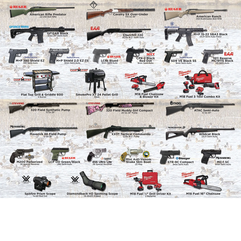 Corporate & Executive Table Incentive Items List