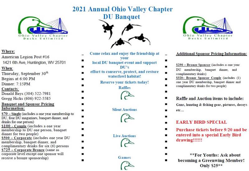 Ohio Valley 2021 flyer