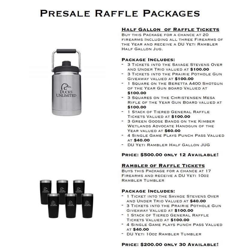 Sioux Empire Raffle Package