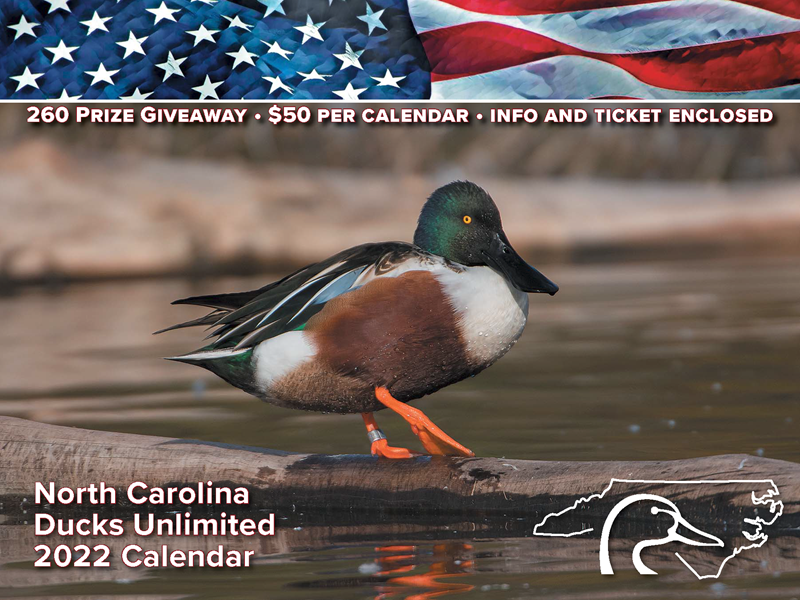 Ducks Unlimited Ducks Unlimited NCDU 2022 Calendar Raffle Array, NC