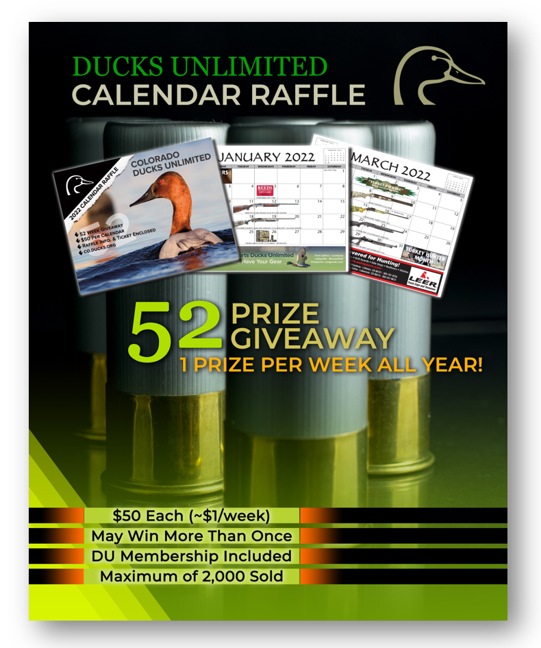 2022 Ducks Unlimited Calendar Winners Customize and Print