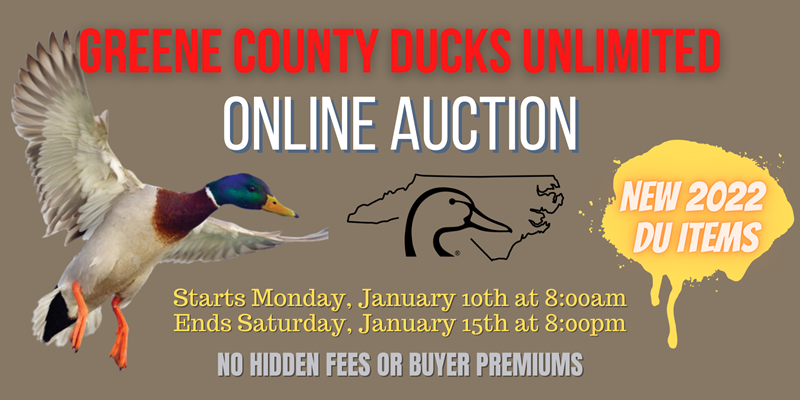 NC0076 Online Auction 1/15/22