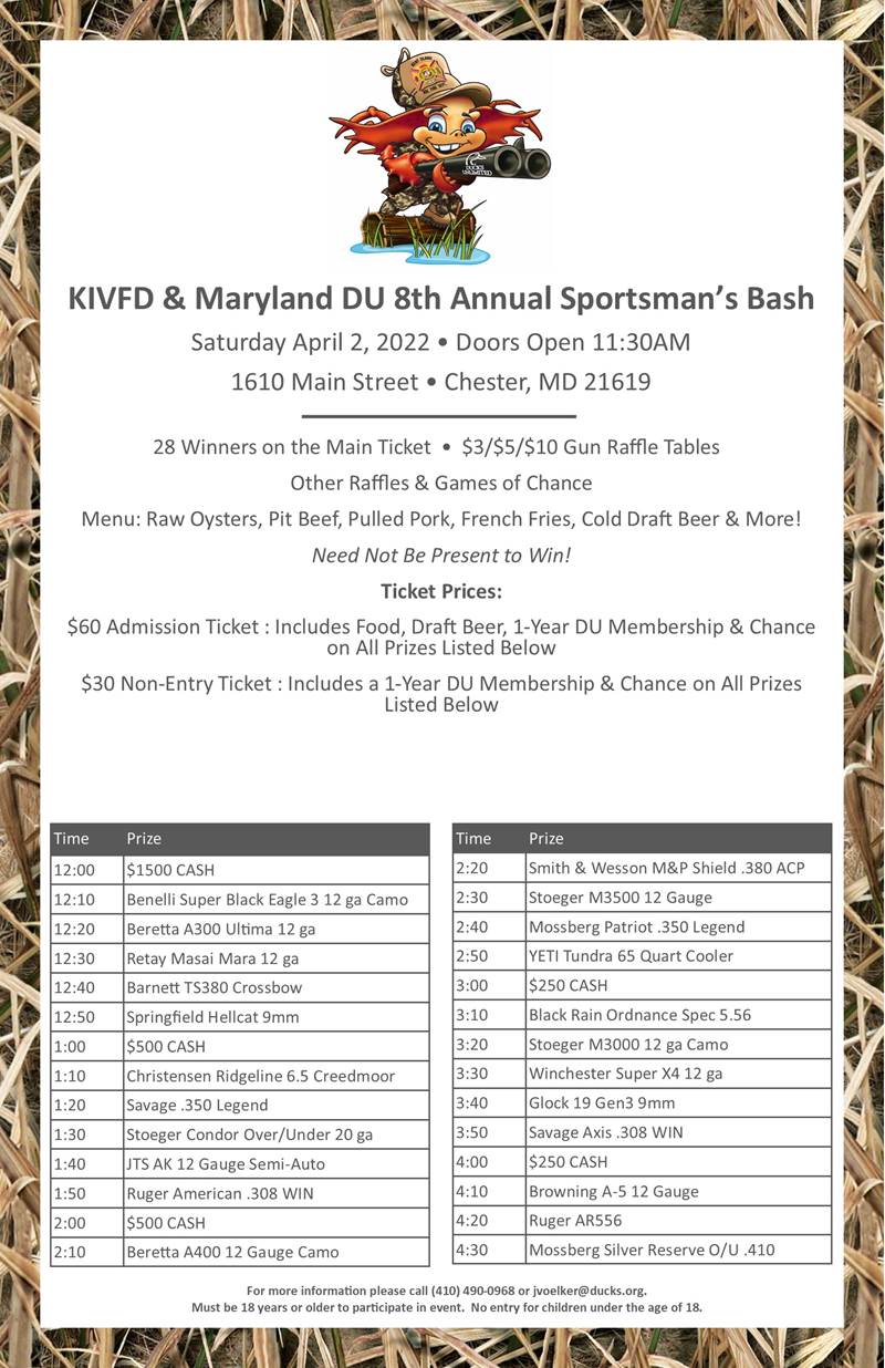 Du Kivfd Sportsman S Bash