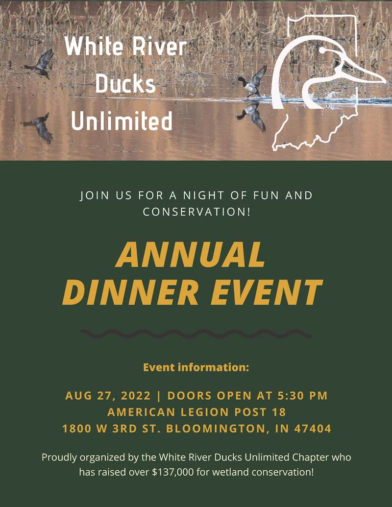 Ducks Unlimited White River Ducks Unlimited Annual Dinner Event