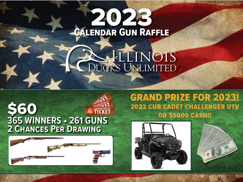 Ducks Unlimited: Ducks Unlimited 2023 Illinois Calendar Gun Raffle
