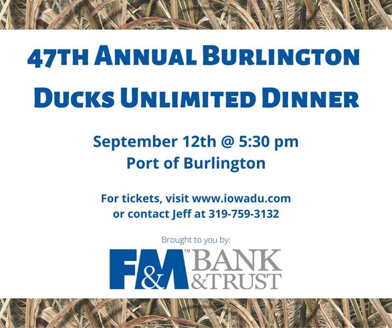 Ducks Unlimited Burlington Ducks Unlimited Dinner Burlington, IA