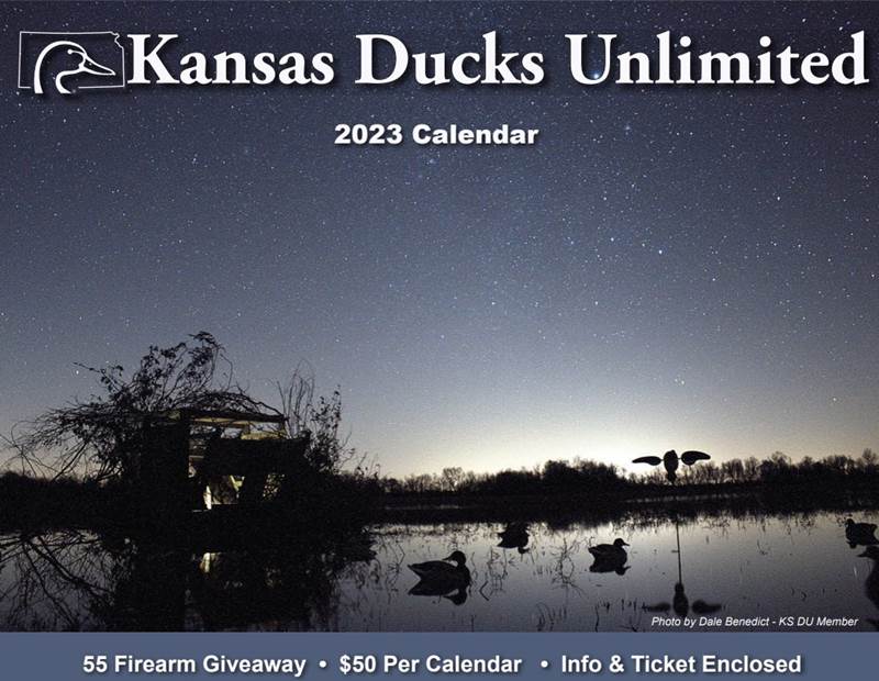 2023 Kansas DU Calendar Raffle Sat, Dec 31, 2022