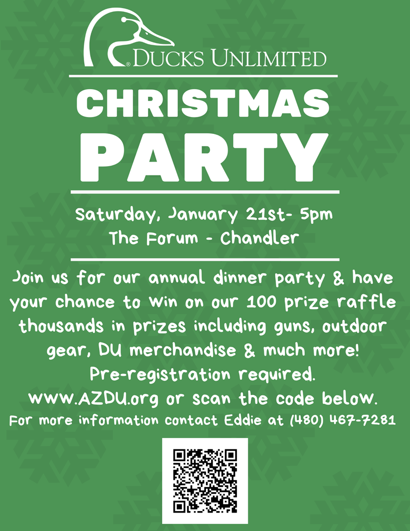 East Valley Christmas Party (Chandler) Sat, Jan 21, 2023