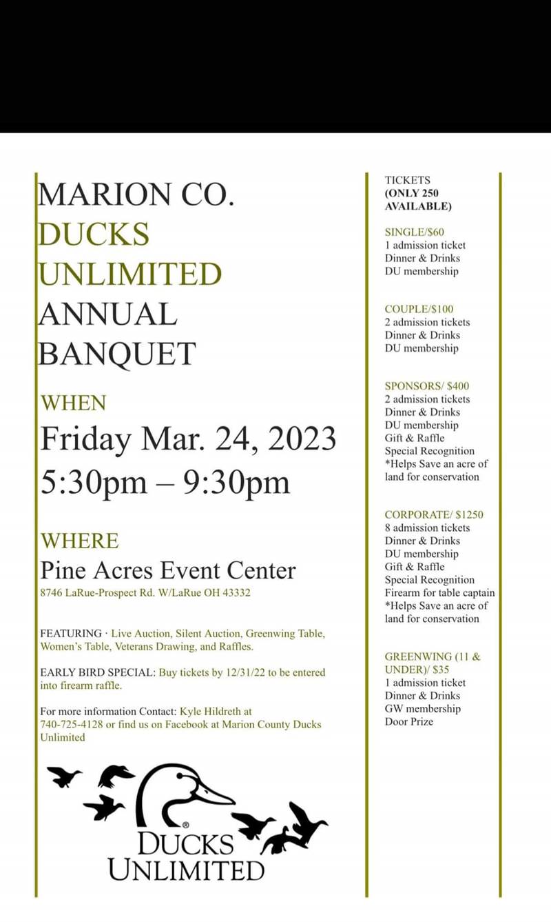 Marion County D event Flyer