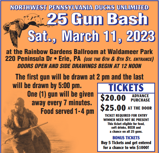 NW PA Gun Bash Sat, Mar 11, 2023