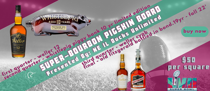 NE IL Super Bourbon Pigskin Board 2/3/2023