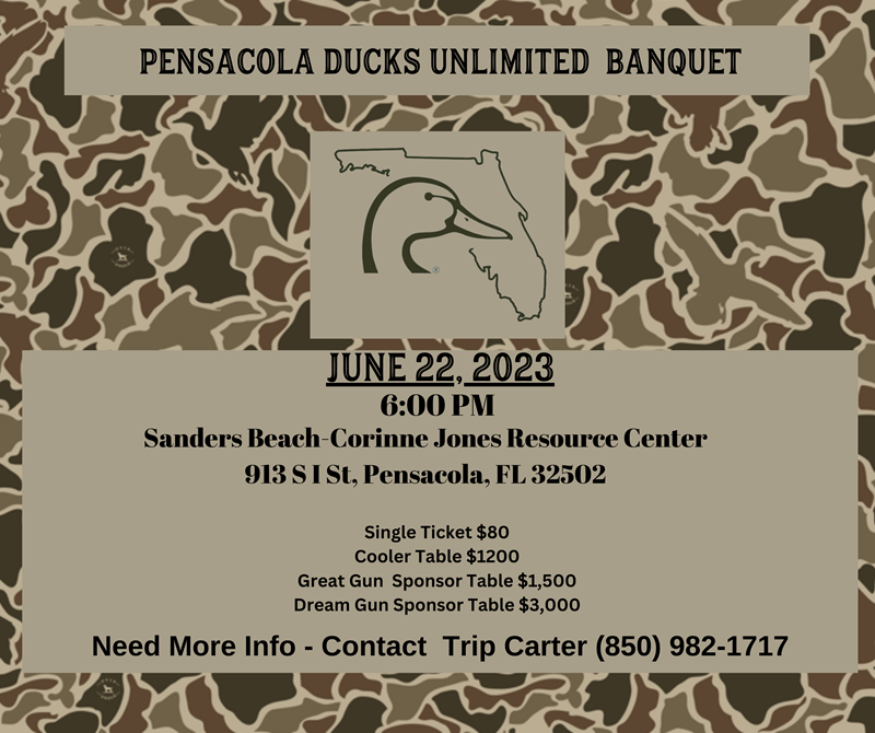 Ducks Unlimited Pensacola Ducks Unlimited Dinner Banquet Pensacola, FL