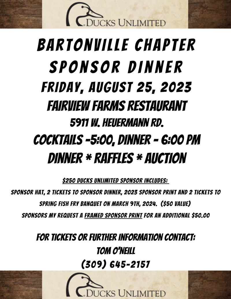 Bartonville Sponsor Flyer 2023