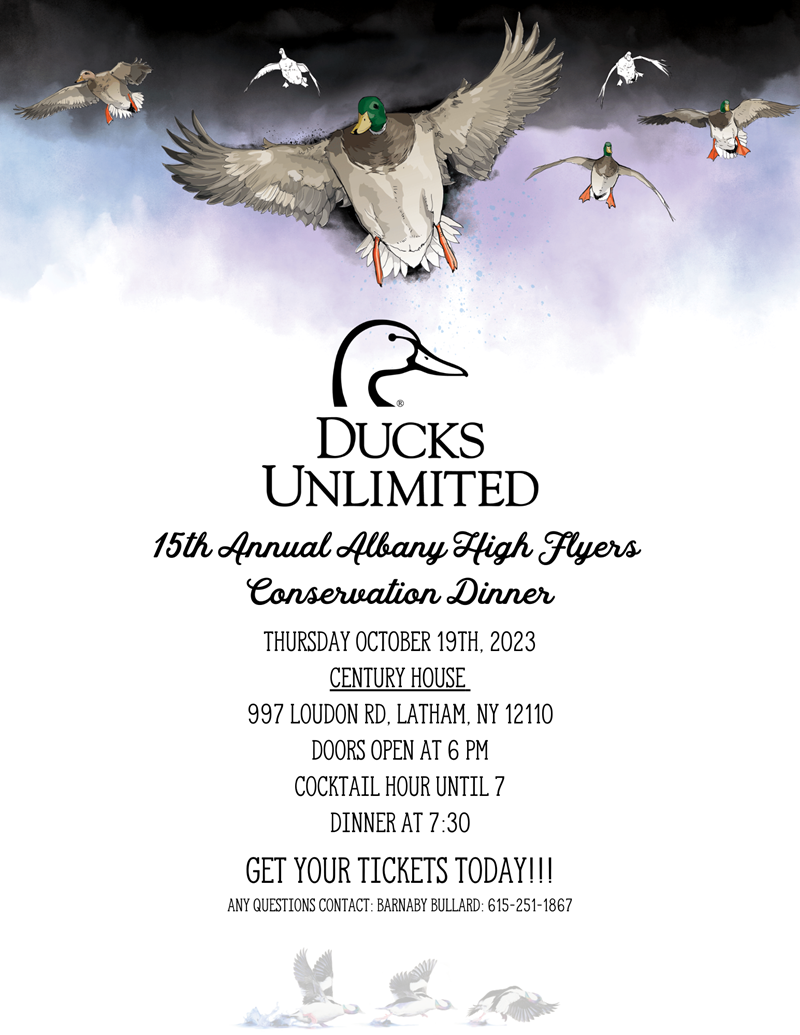 Ducks Unlimited: Ducks Unlimited - 15th Annual Albany High Flyers ...