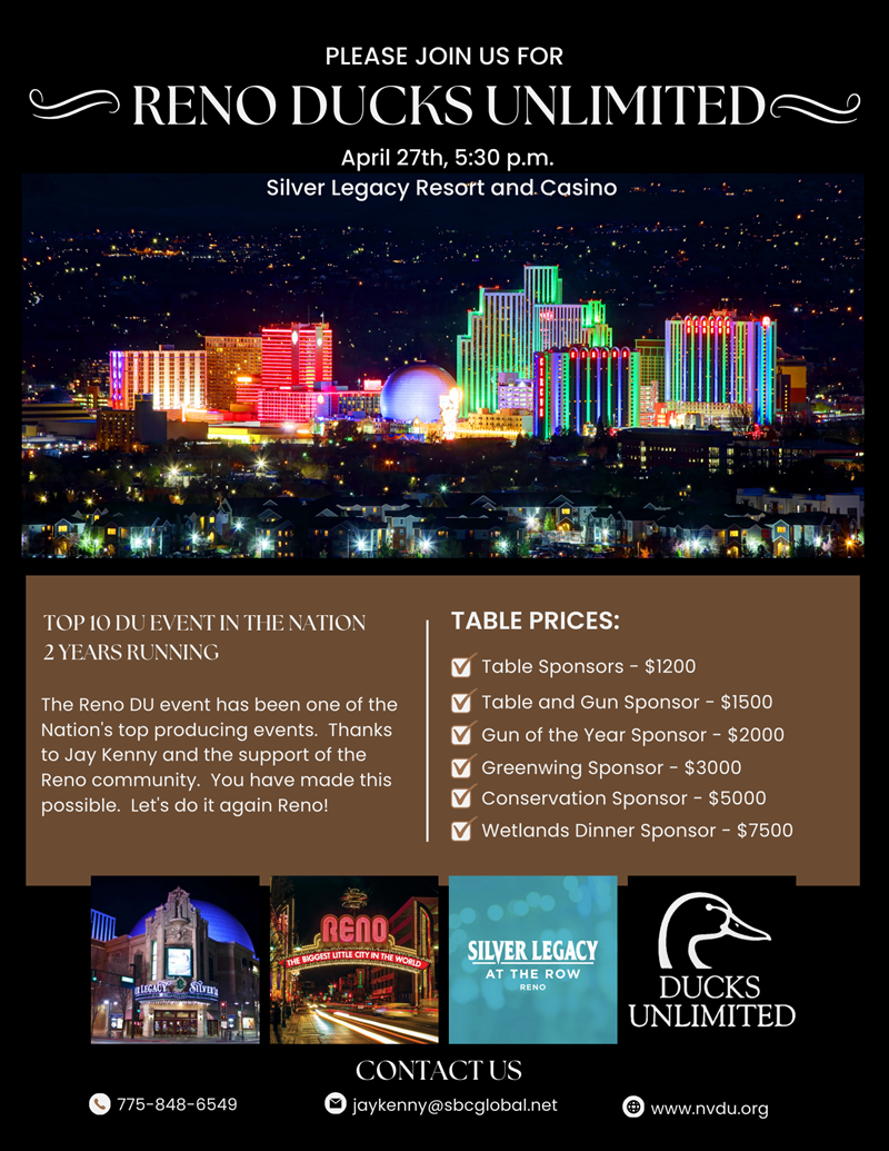 Reno Annual Dinner Sat Apr 27 2024