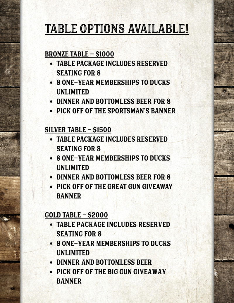 2025 Golden Valley Tables