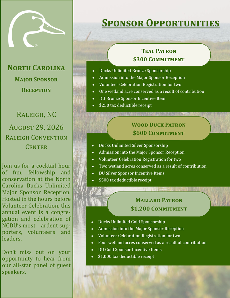 Sponsorship Opportunities 8.29.26