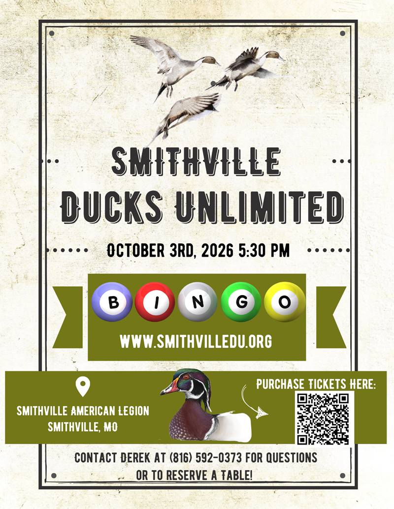 2026 Smithville Bingo