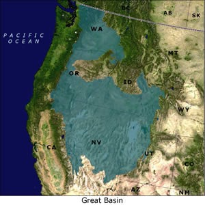 Great Basin map