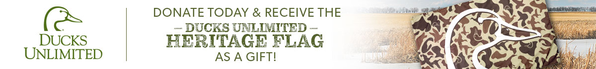 Donate to DU and get a complimentary Camo Flag